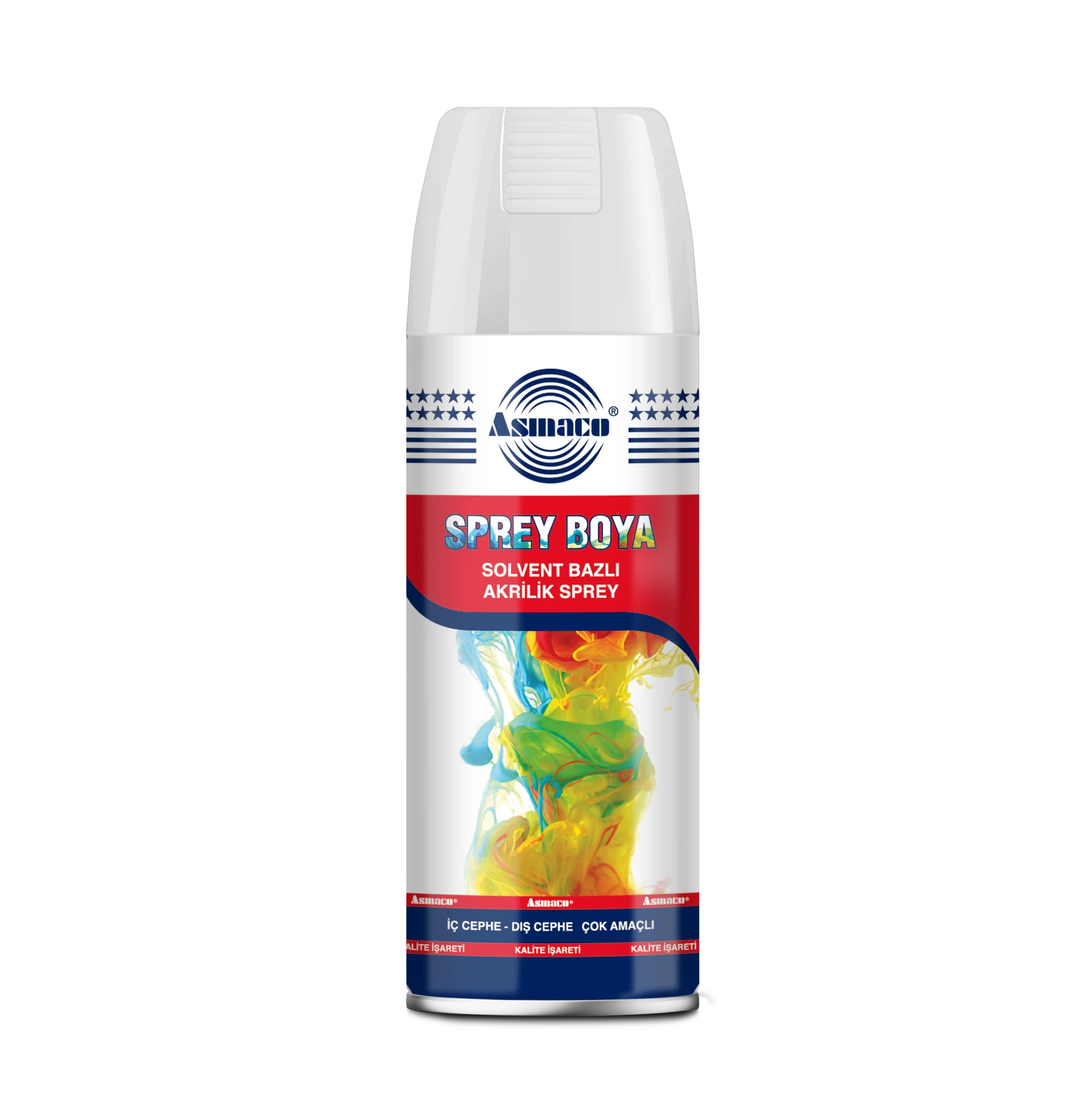 FAWORİ AKR. SPREY BOYA RAL9003 PARLAK BEYAZ 400 ML