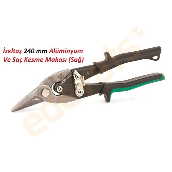 İZELTAŞ 240MM ALÜMİNYUM SAC KESME MAKASI ( DÜZ) (6207270240)