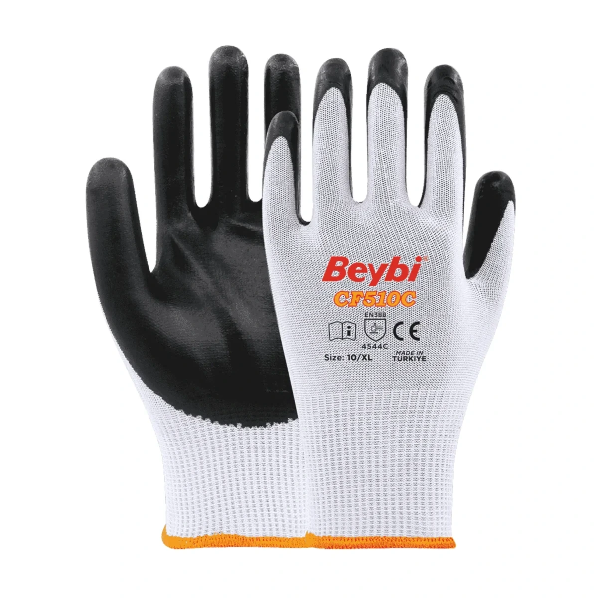 Beybi CF510C Köpük Nitril Kesilmez Eldiven 10 No