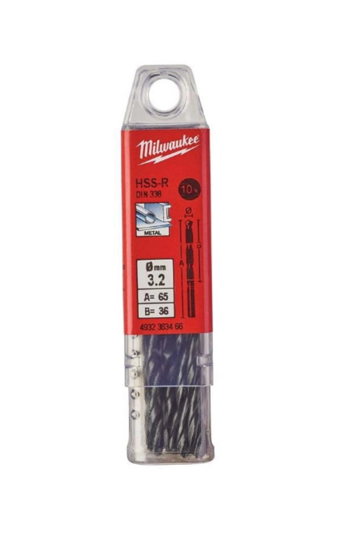 MİLWAUKE METAL MATKAP UCU HSS-R 9*125