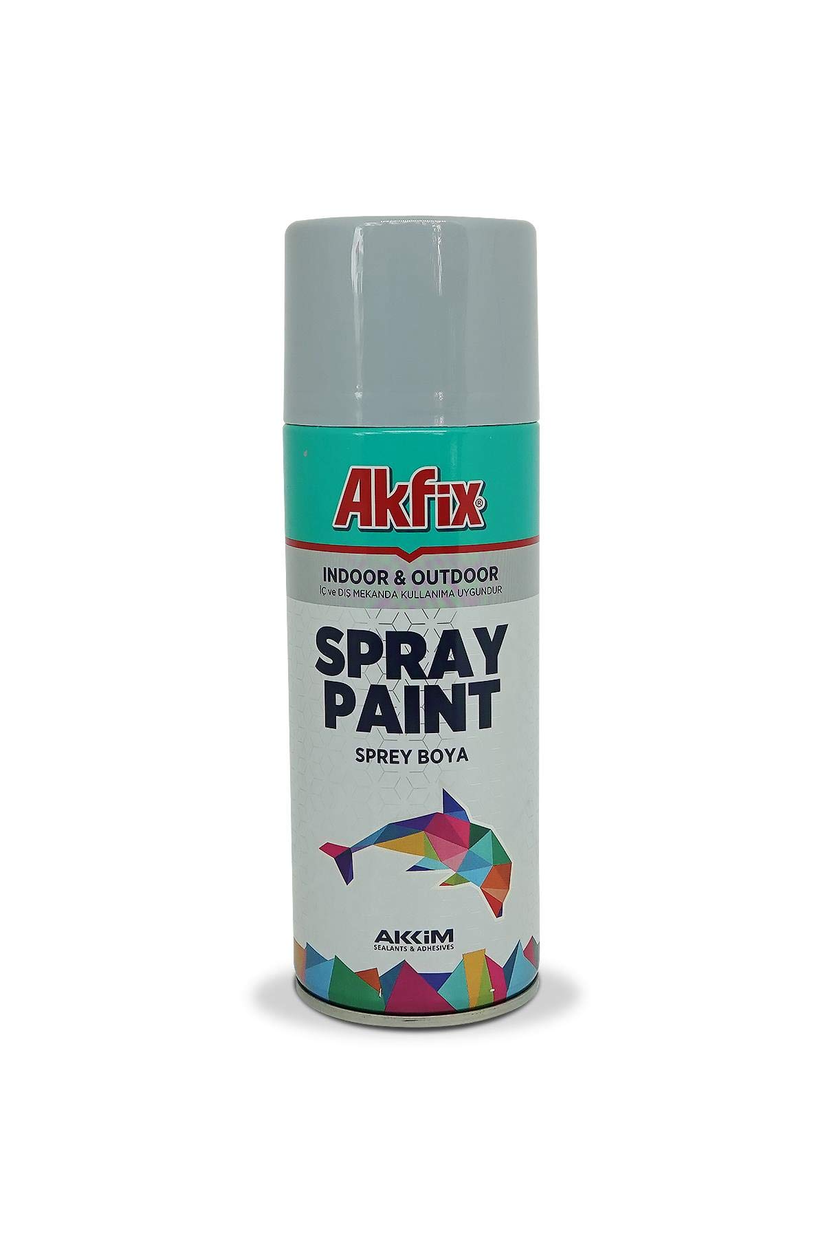 AKFİX SPREY BOYA GÜMÜŞ GRİ RAL 7001 400ML