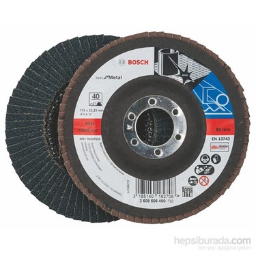BOSS CIRT DİSK ZIMPARA 115 -83196