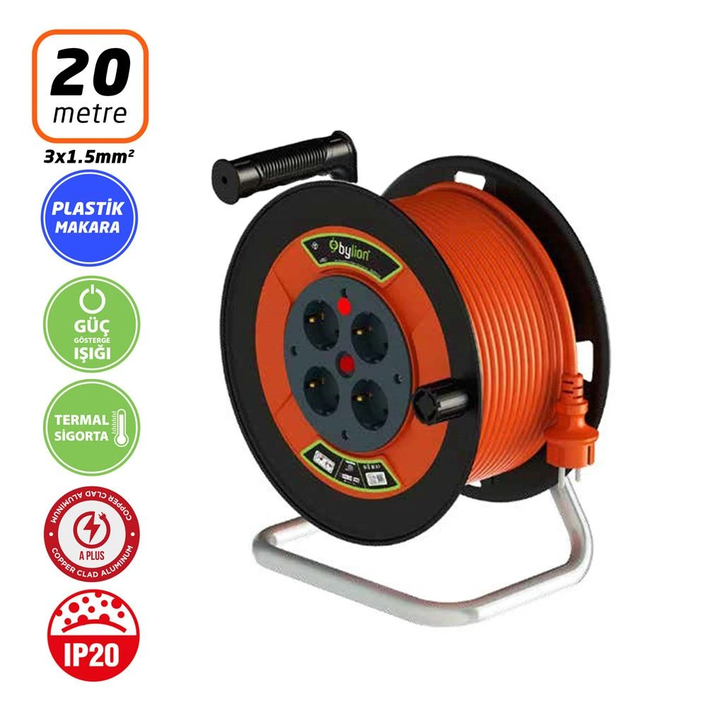 BYLİON 3*1.5 35 MT MAKARALI KABLO