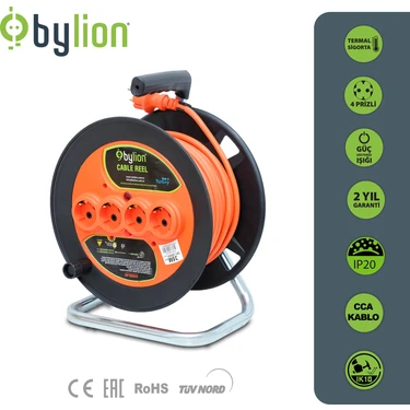 BYLİON 3*2.5 40 MT PLASTİK MAKARALI KABLO