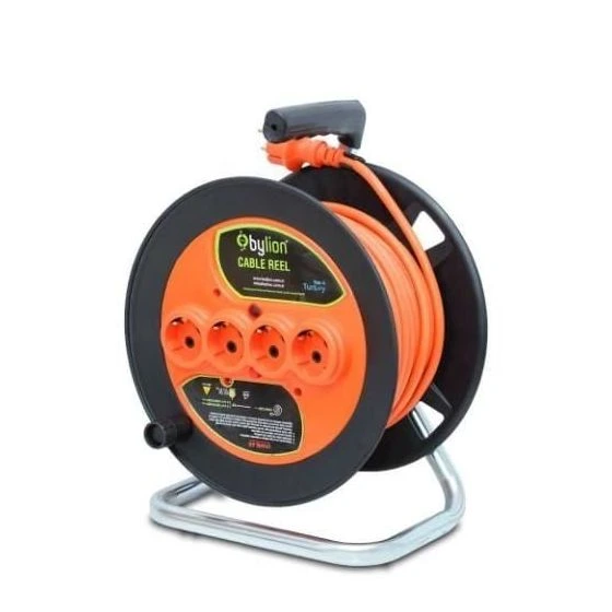 BYLİON 3WAY-20325-F 3*2.5 MT TURUNCU KABLO MAKARASIZ