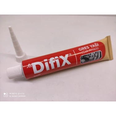 DİFİX 50GR TÜP GRES YAĞI
