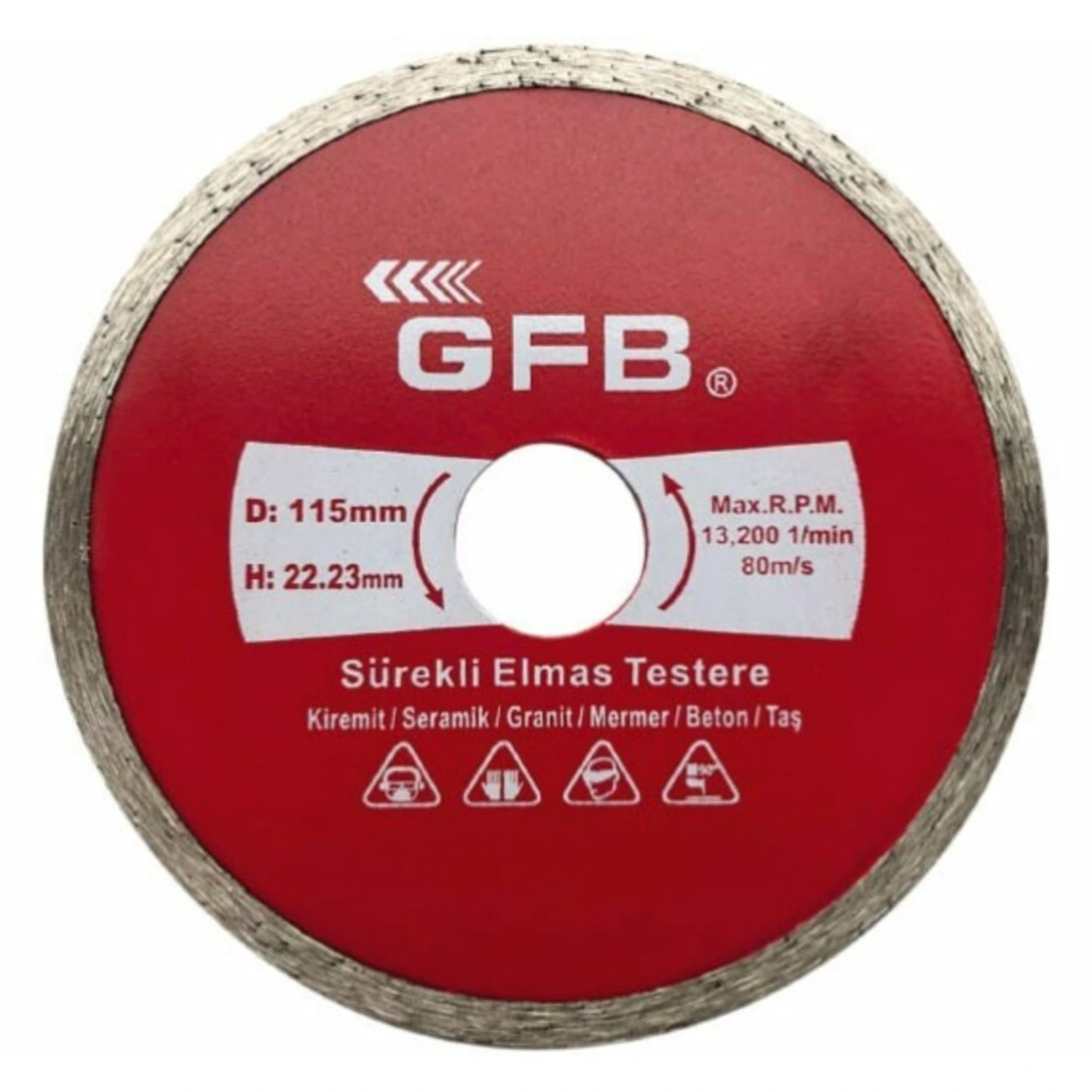 GFB METAL KESİCİ TAŞ 230 LUK