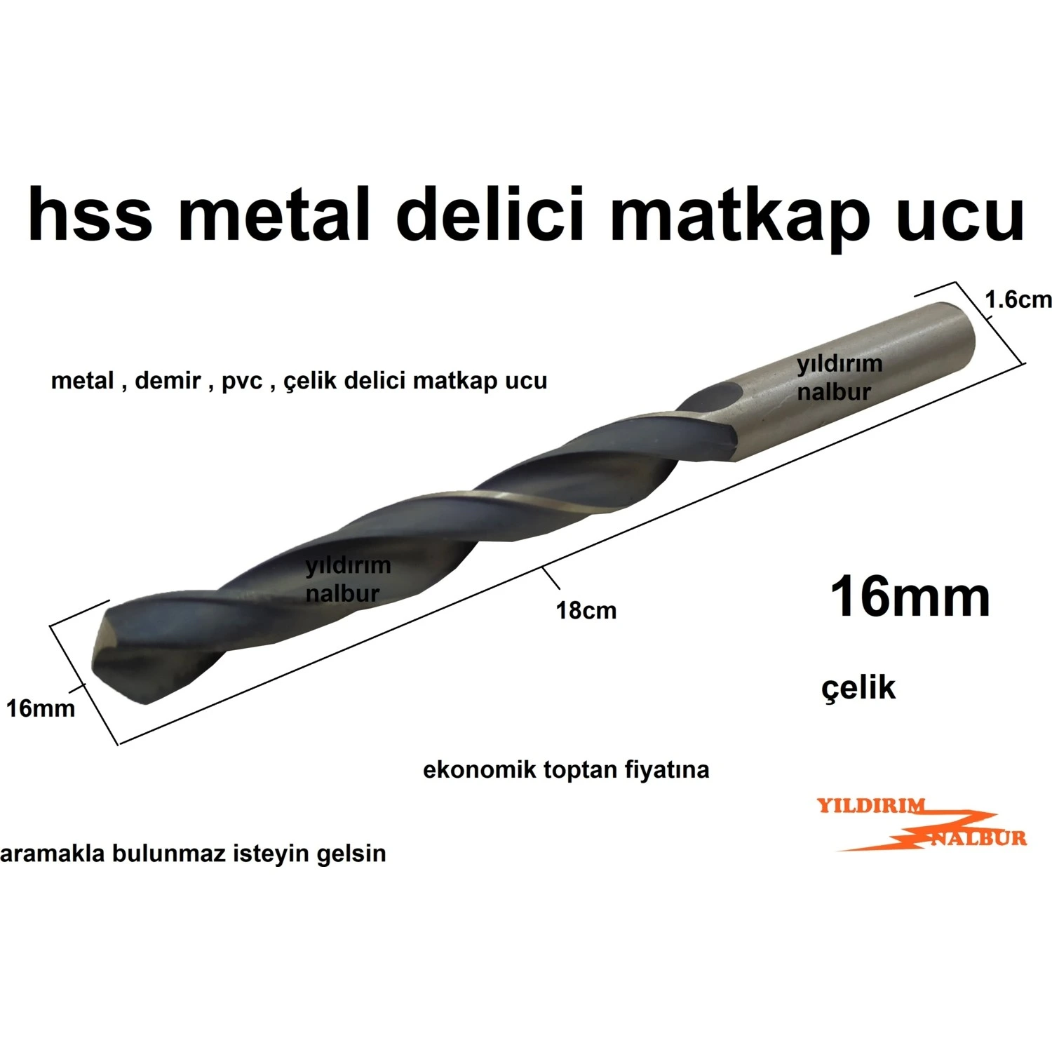 HELL STEEL 5 MM TIĞ METAL DELİCİ