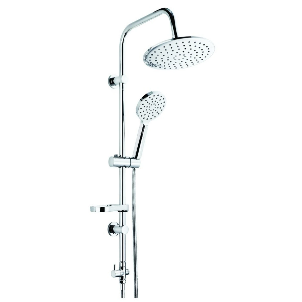 İTİMAT 401D OMEGA ÇİFT BAŞLI SÜRGÜLÜ DUŞ SETİ (OVAL)