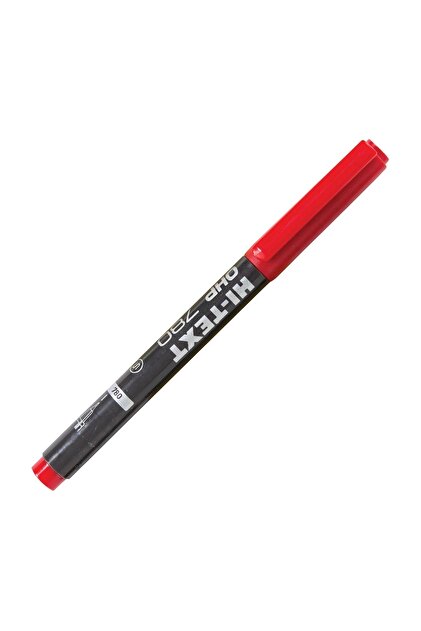 OHP 780 HI-TEXT ASETAT KALEMİ M KIRMIZI