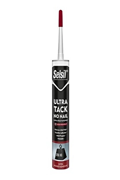 SELSİL ULTRA TAC HİBRİT MONTAJ SİLİKONU BEYAZ