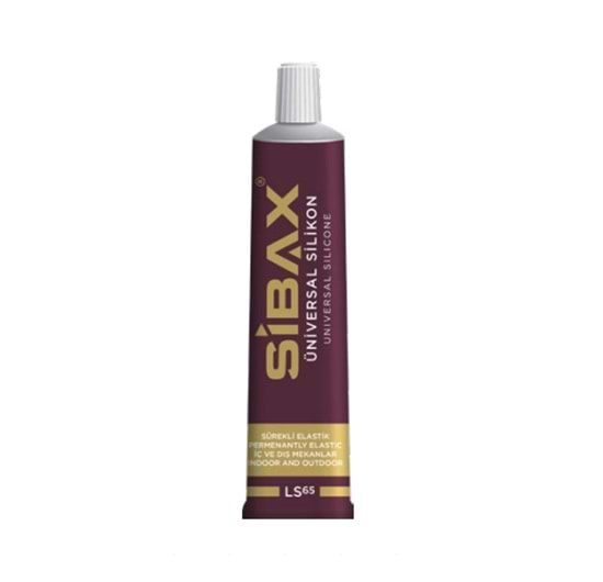 SİBAX LS65 ŞEFFAF TÜP SİLİKON 40 ML