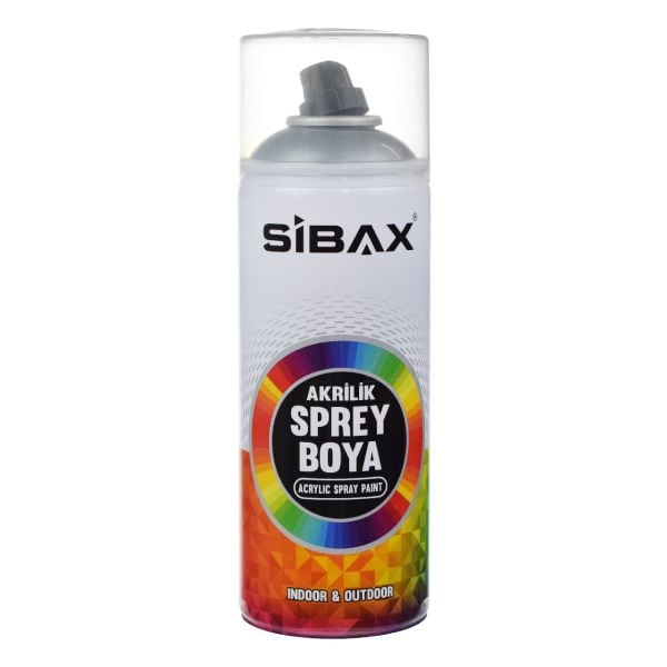 SİBAX SPREY BOYA METALİK JANT GÜMÜŞ 400 ML