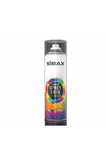 SİBAX SPREY BOYA PARLAK SİYAH 250ML