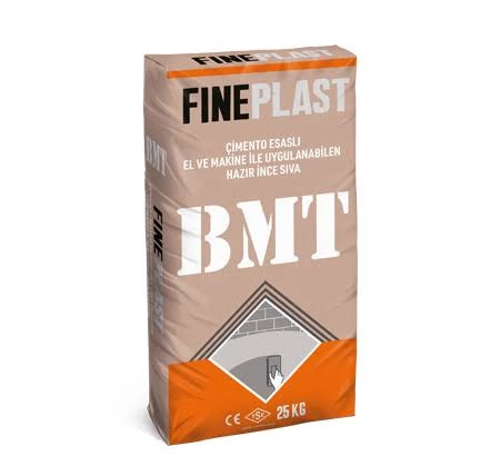 Bmt Kim Fineplast El ve Mak. Uy. İnce Hazır Sıva 25 Kg