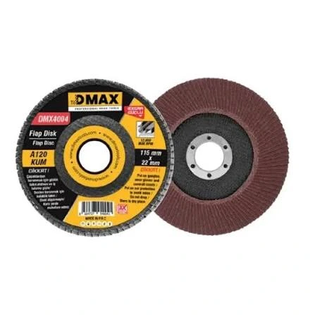 DMAX 115*A120 KUM FLAP DİSK ALÜMİNYUM OXİDE DMX4004