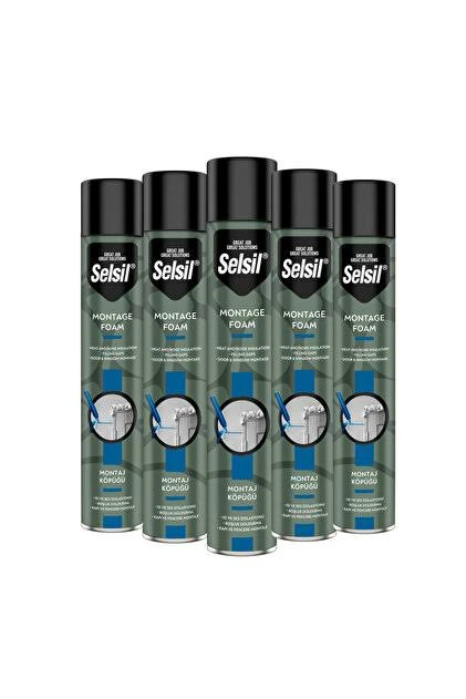 SELSİL SIKMA KÖPÜK 600 GR