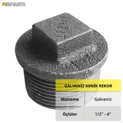 3/4 25MM GALVANİZ KÖRTAPA