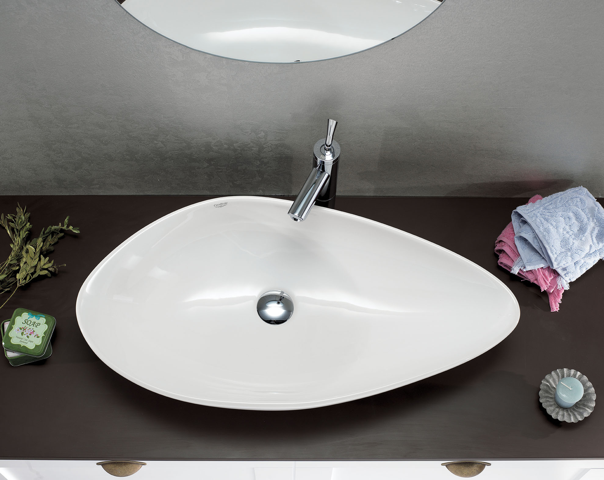 CERASTYLE OLİVE 75 CM LAVABO