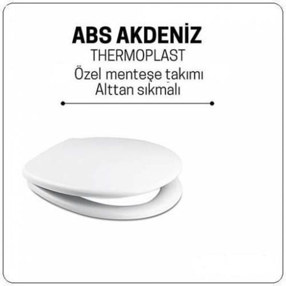 KLOZET KAPAĞI AKDENİZ ABS NKP-0300